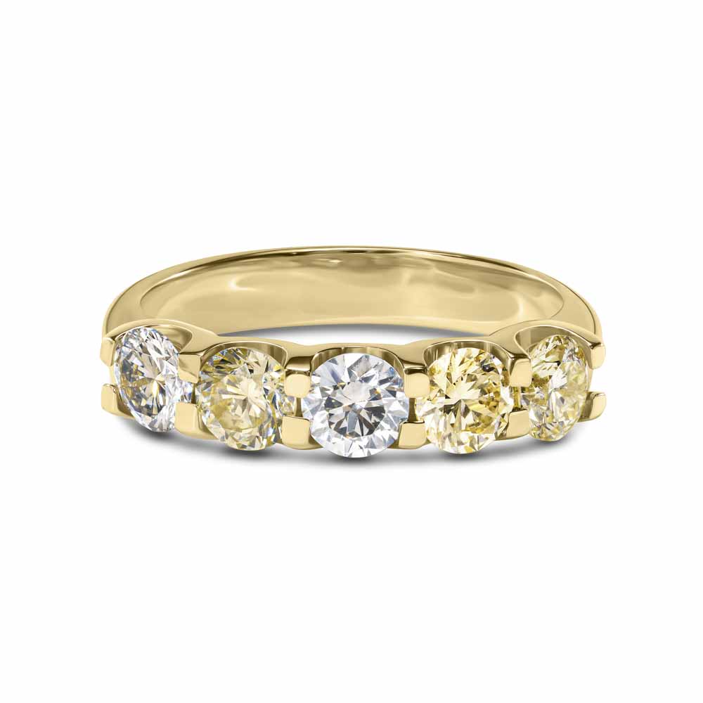 Grace Ring 5 Diamonds
