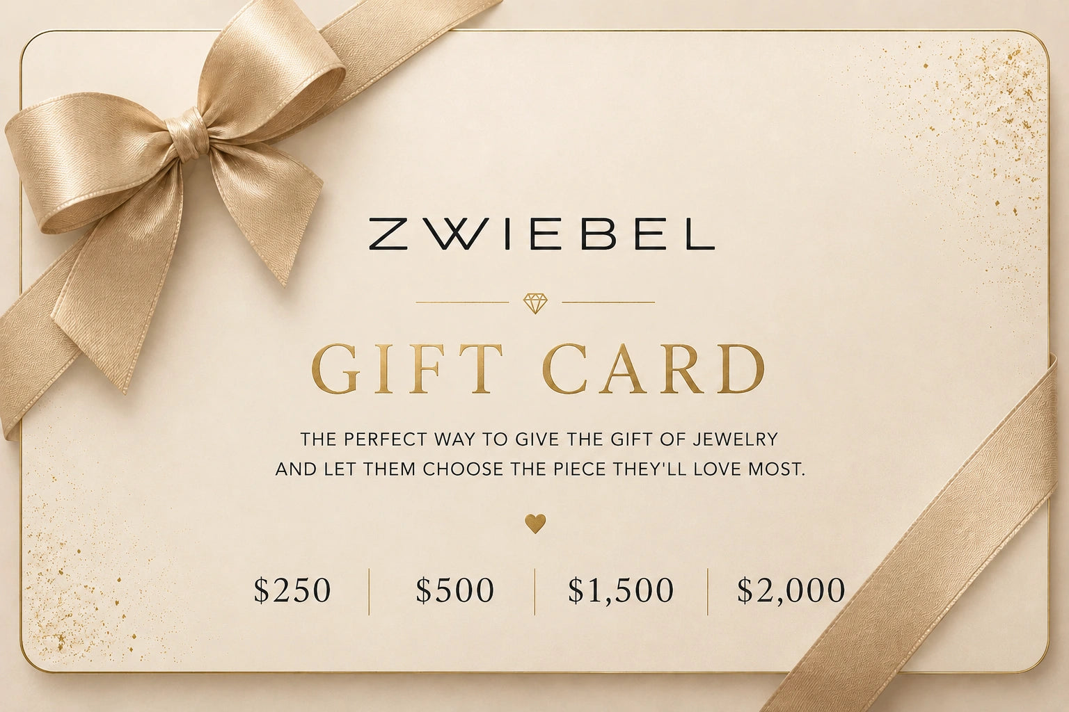Zwiebel Gift Card